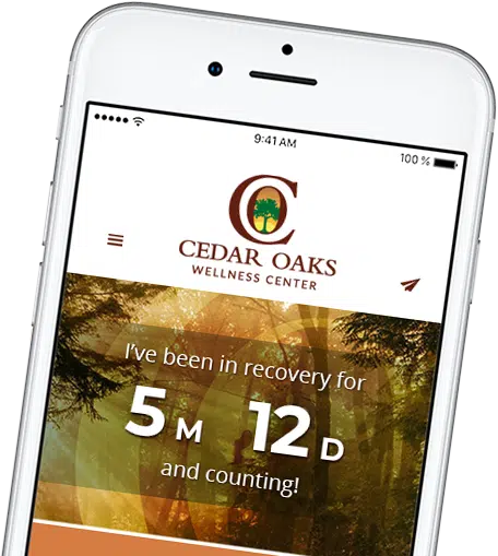 cedar oaks mobile app tracker phone