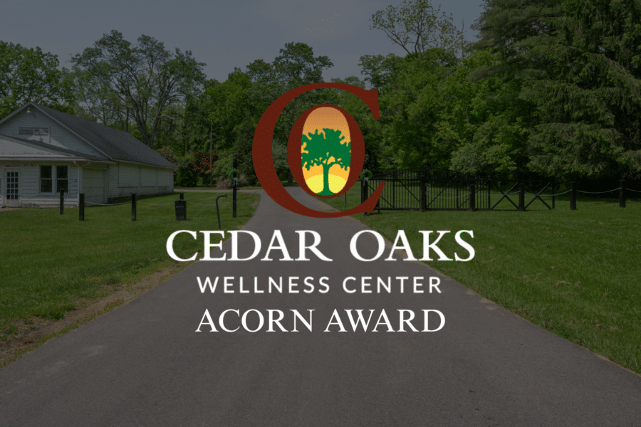 acorn award cedar oaks