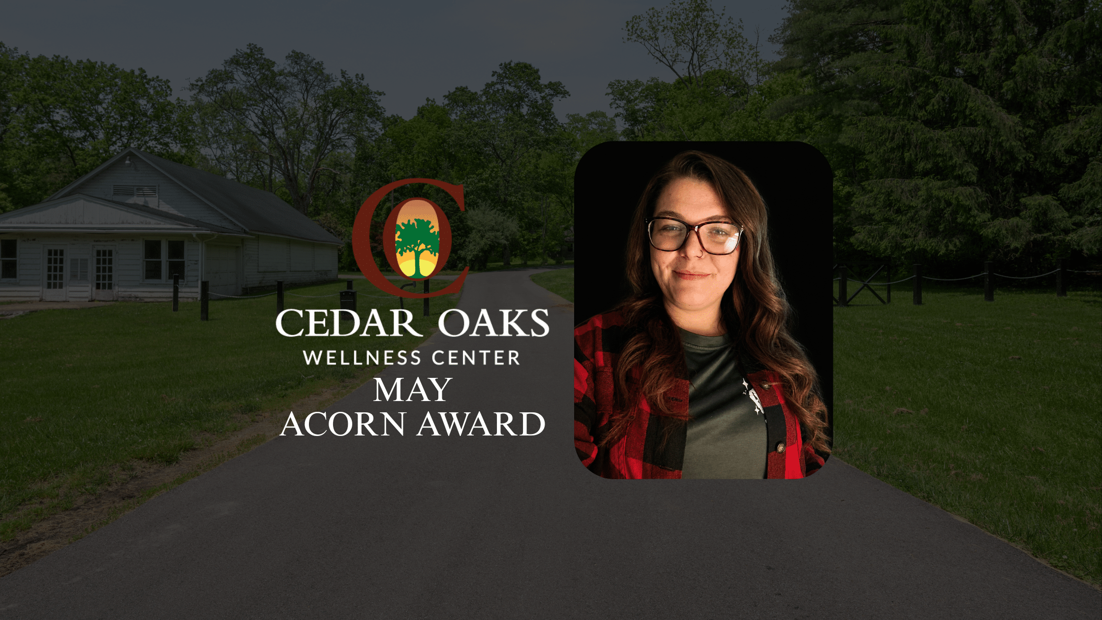 cedar oaks wellness may acorn winner award Acorn Award, Savanna Hipsher,