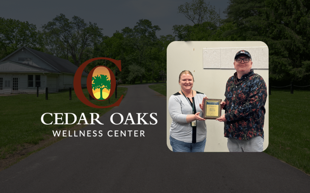 Cedar Oaks Clinician Daniel Griffin Honored with Emerging Leader Award for Problem Gambling Advocacy