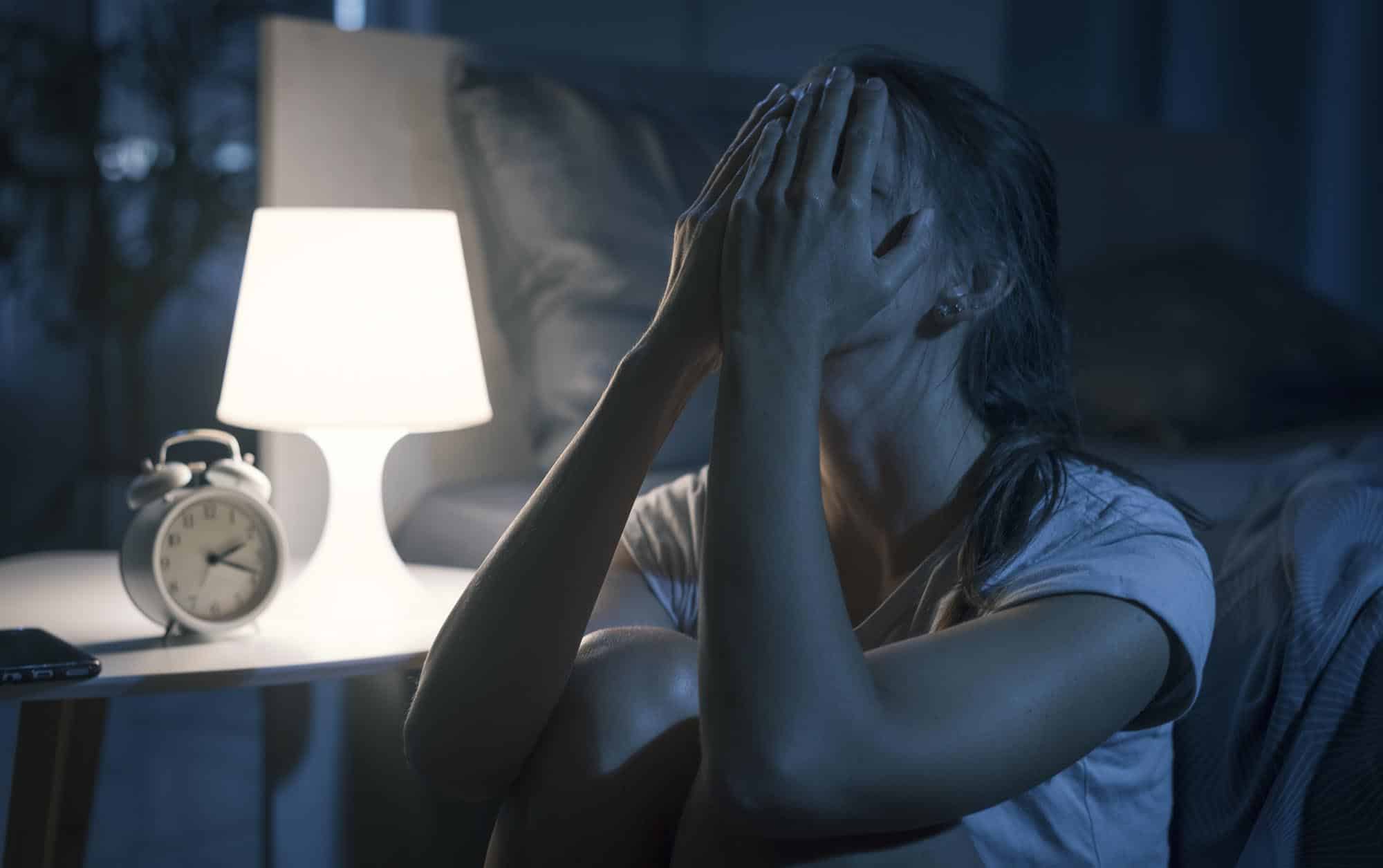 cant sleep after quitting alcohol